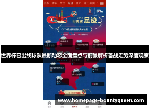 世界杯已出线球队最新动态全面盘点与前景解析备战走势深度观察